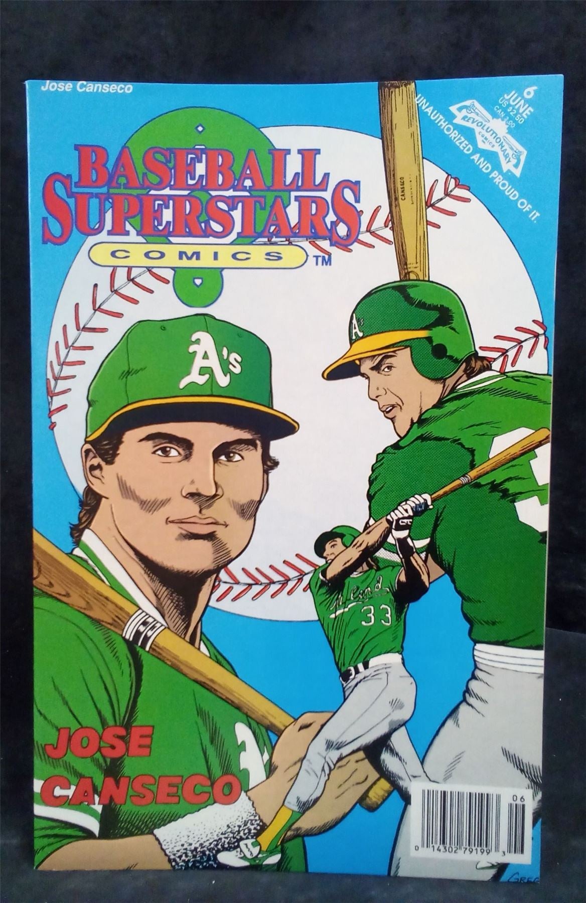 Baseball Superstars Comics #6 1992 Comic Book
