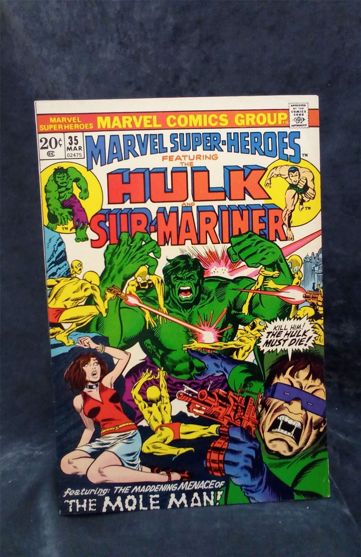 Marvel Super-Heroes #35 1973 Marvel Comics Comic Book