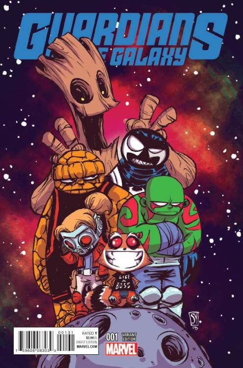 Guardians Of Galaxy #1 Young Var (Young Var) Marvel Comics Comic Book