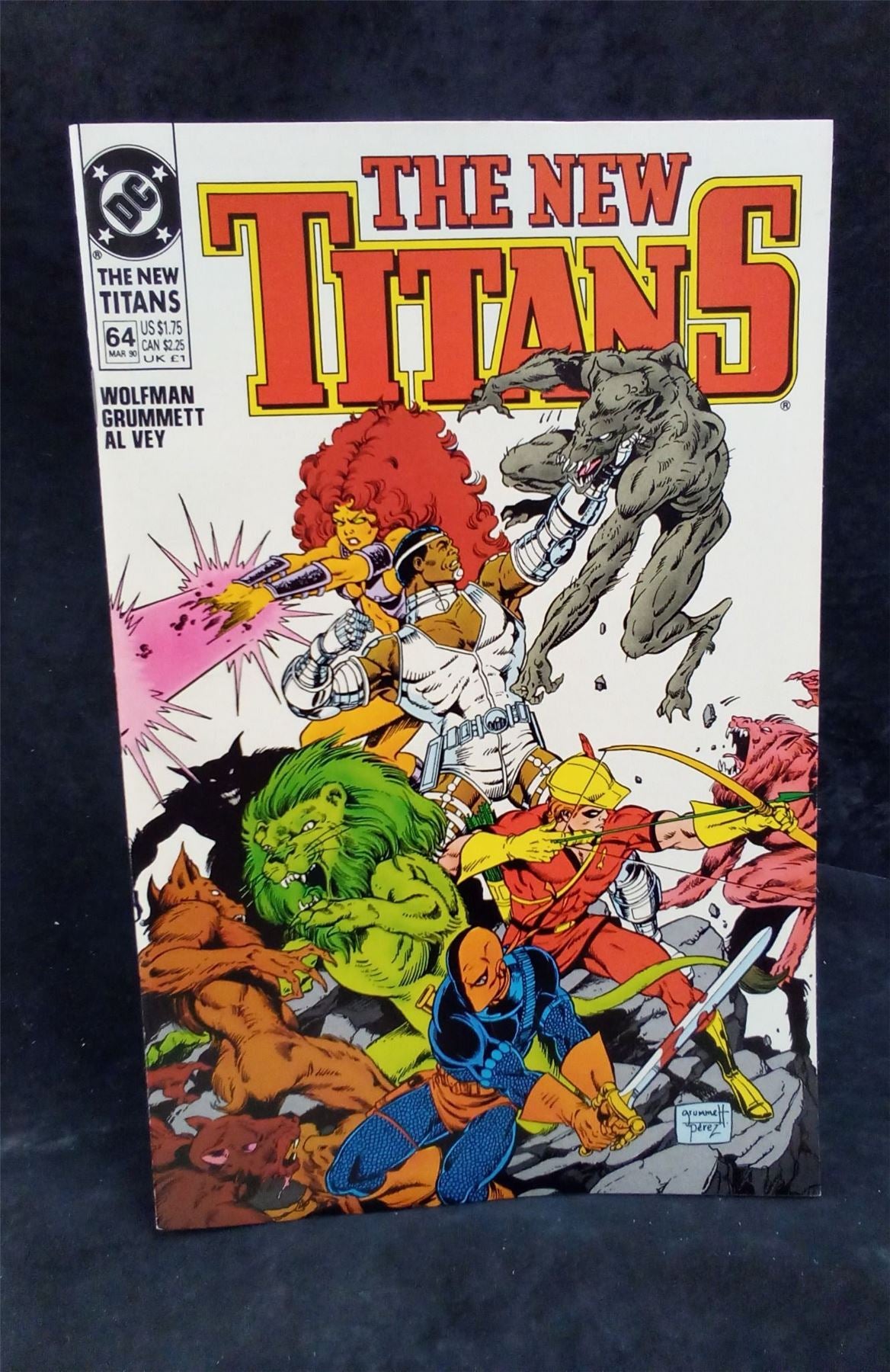 The New Titans #64 1990 DC Comics Comic Book