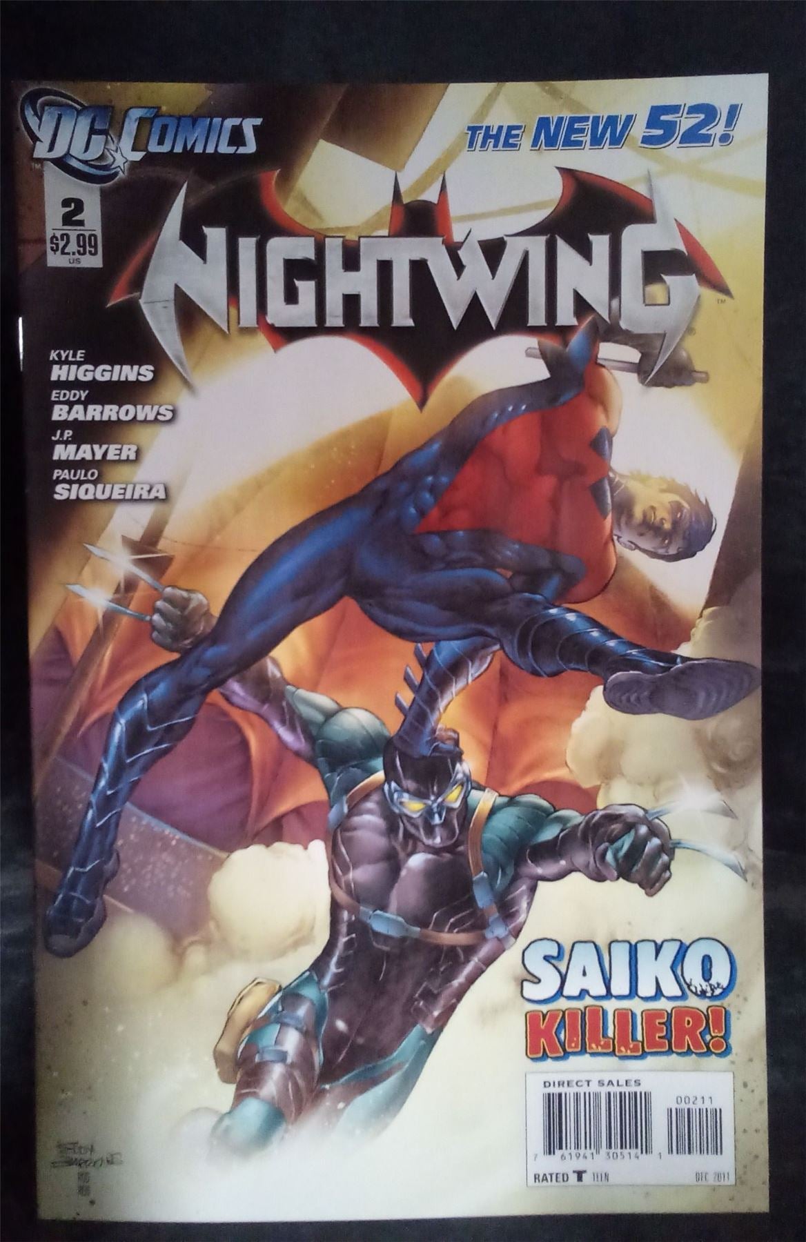 Nightwing #2 2011 DC Comics Comic Book