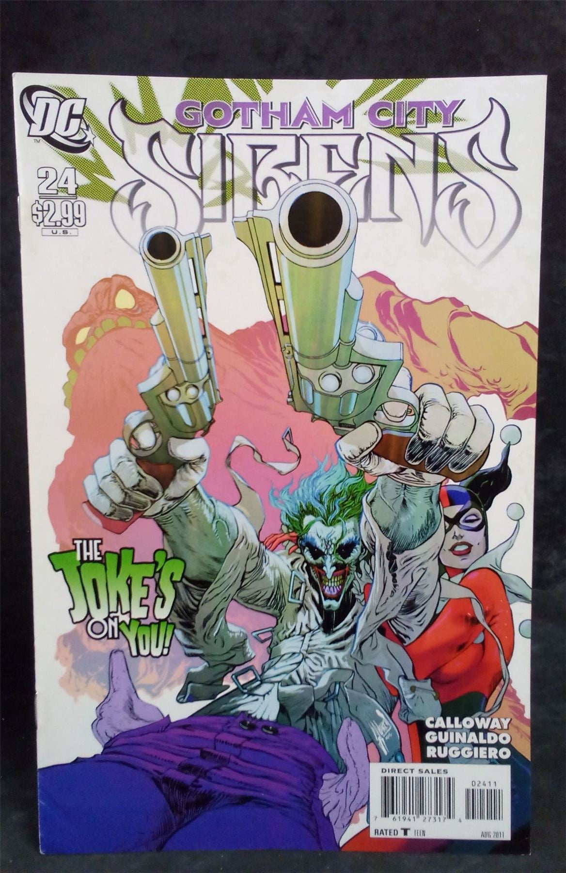 Gotham City Sirens #24 2011 DC Comics Comic Book