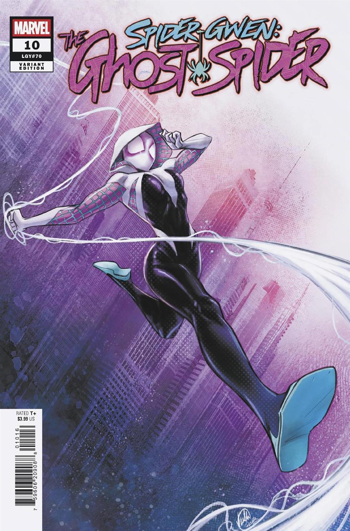 Spider-gwen The Ghost-spider #10 25 Copy Incv Jones Var 25 Copy Incv Jones Var Marvel Prh Comic Book 2025