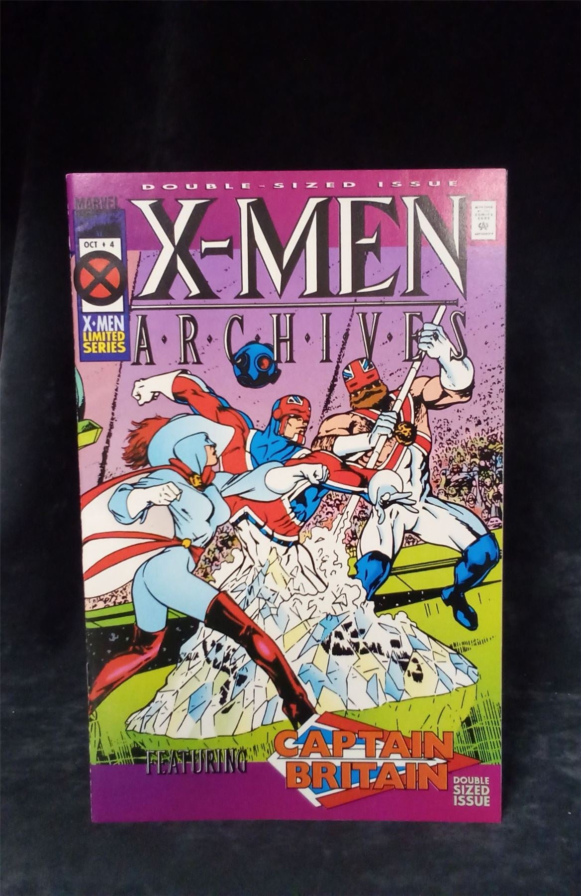 X-Men Archives Featuring Captain Britain #4 1995 Marvel Comics Comic Book