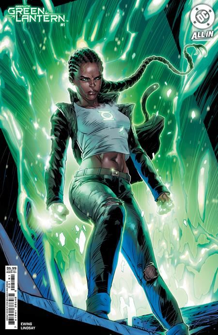 Absolute Green Lantern #1 Cvr E Jeff Spokes Card Stock Var DC Comics Comic Book