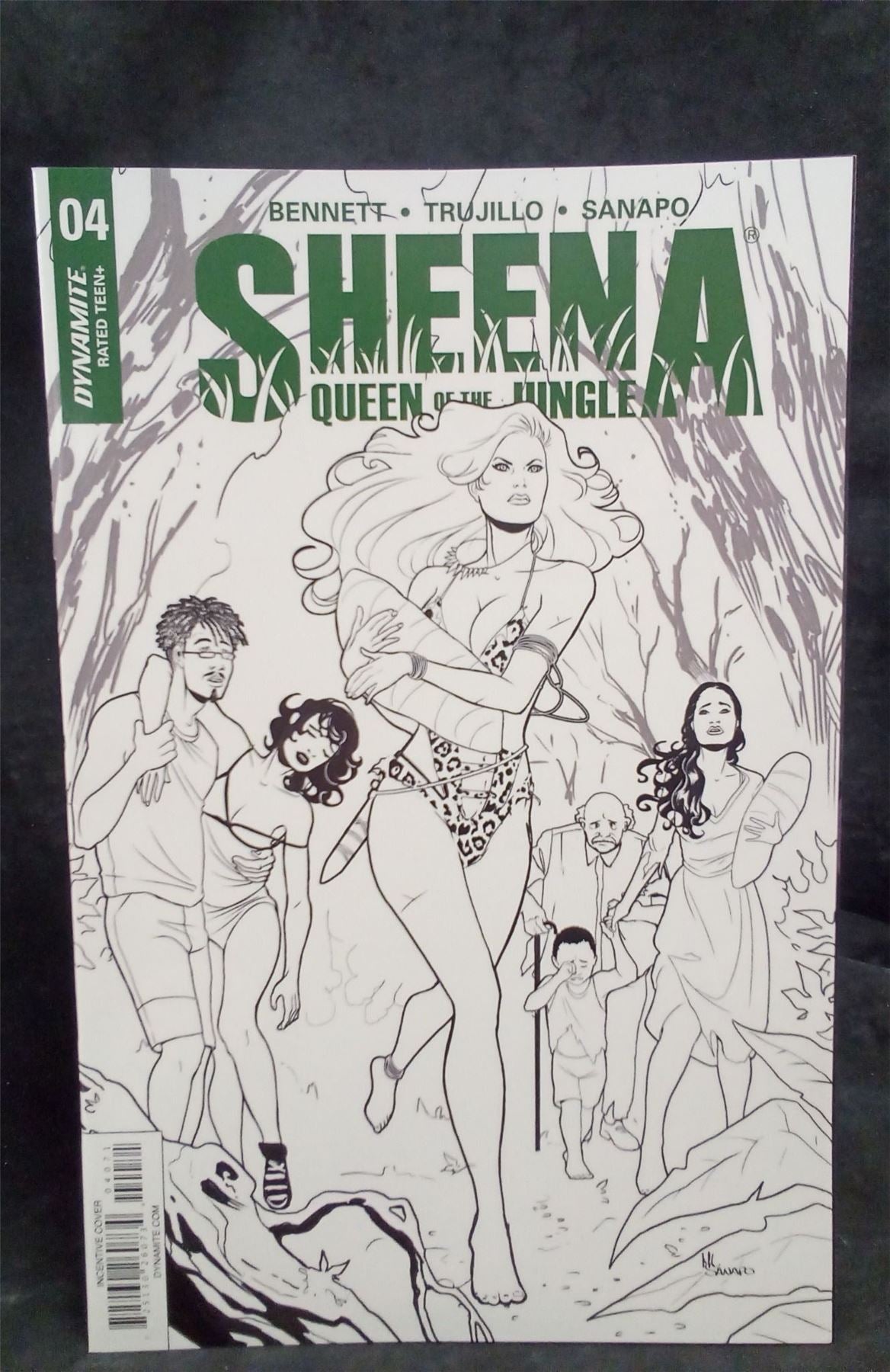 Sheena Queen of the Jungle #4 Cover G 2017 Dynamite Entertainment Comic Book