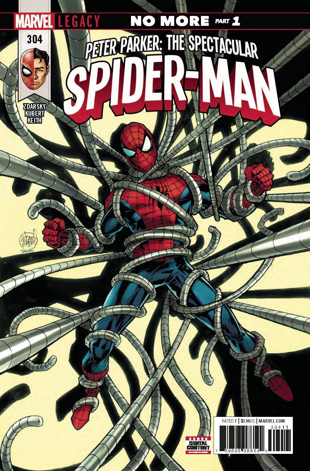 Peter Parker Spectacular Spider-man #304 (Leg) Marvel Comics Comic Book
