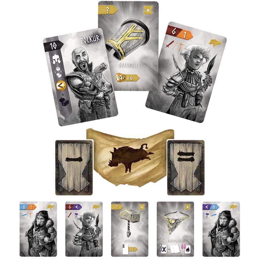 Nidavellir Thingvellir Board Game by Hachette Board Games