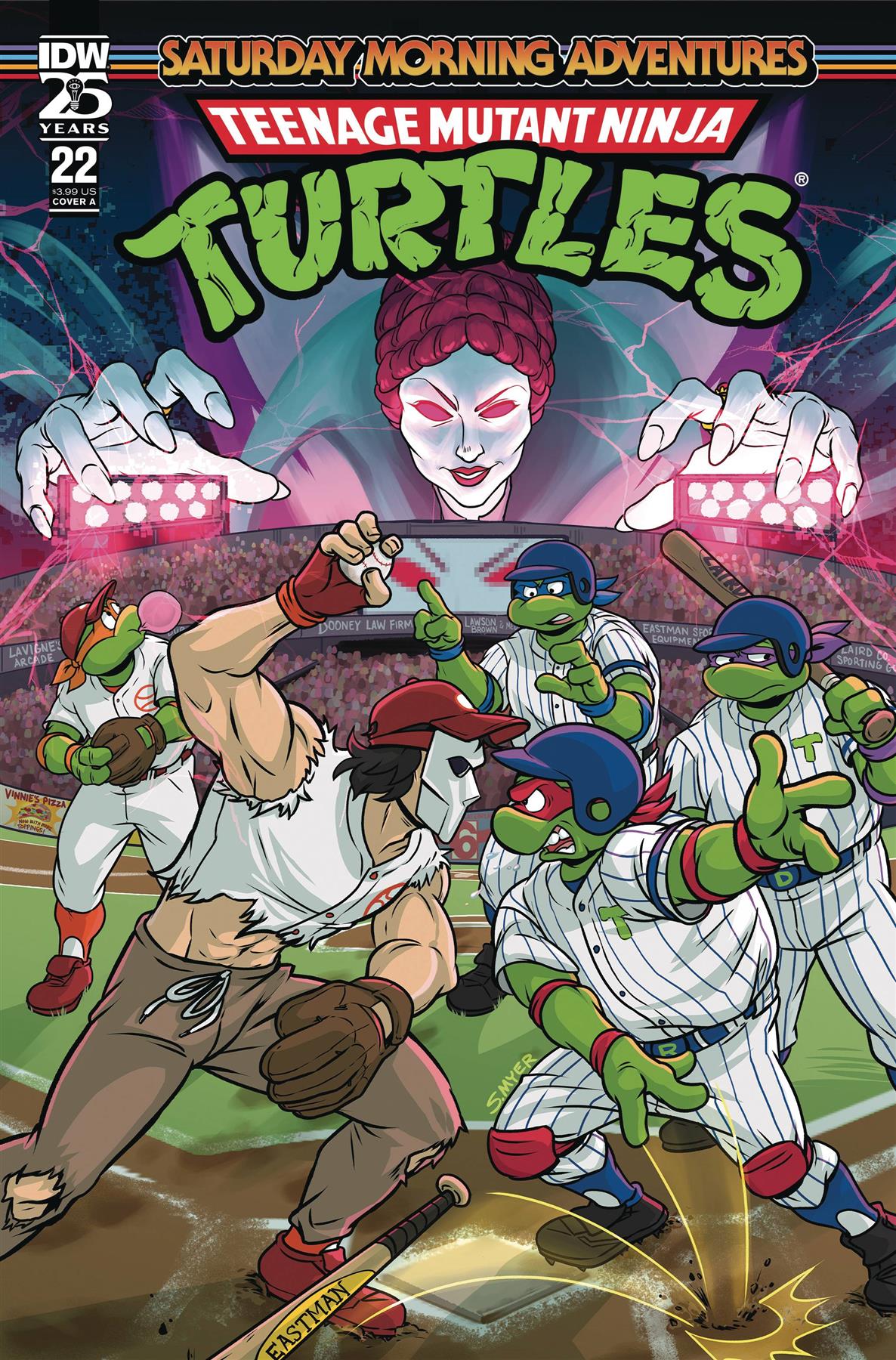 Tmnt Saturday Morning Adv #22 Cvr A Myer Idw-prh Comic Book