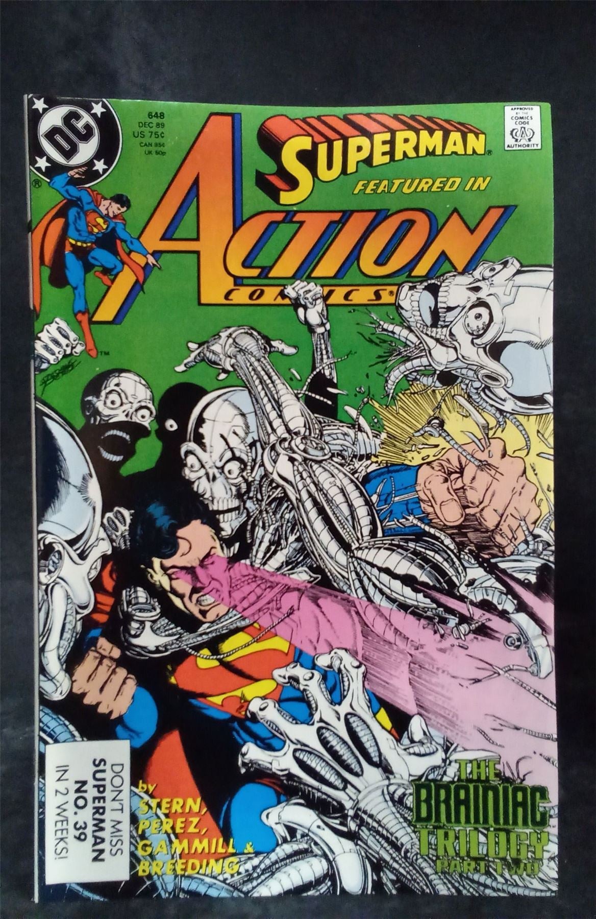 Action Comics #648 1989 DC Comics Comic Book