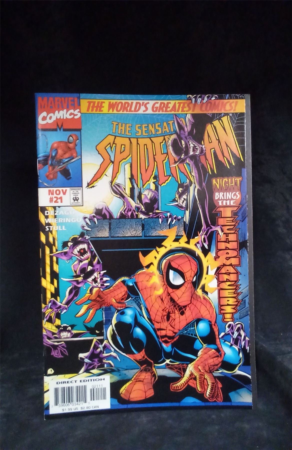 The Sensational Spider-Man #21 1997 Marvel Comics Comic Book