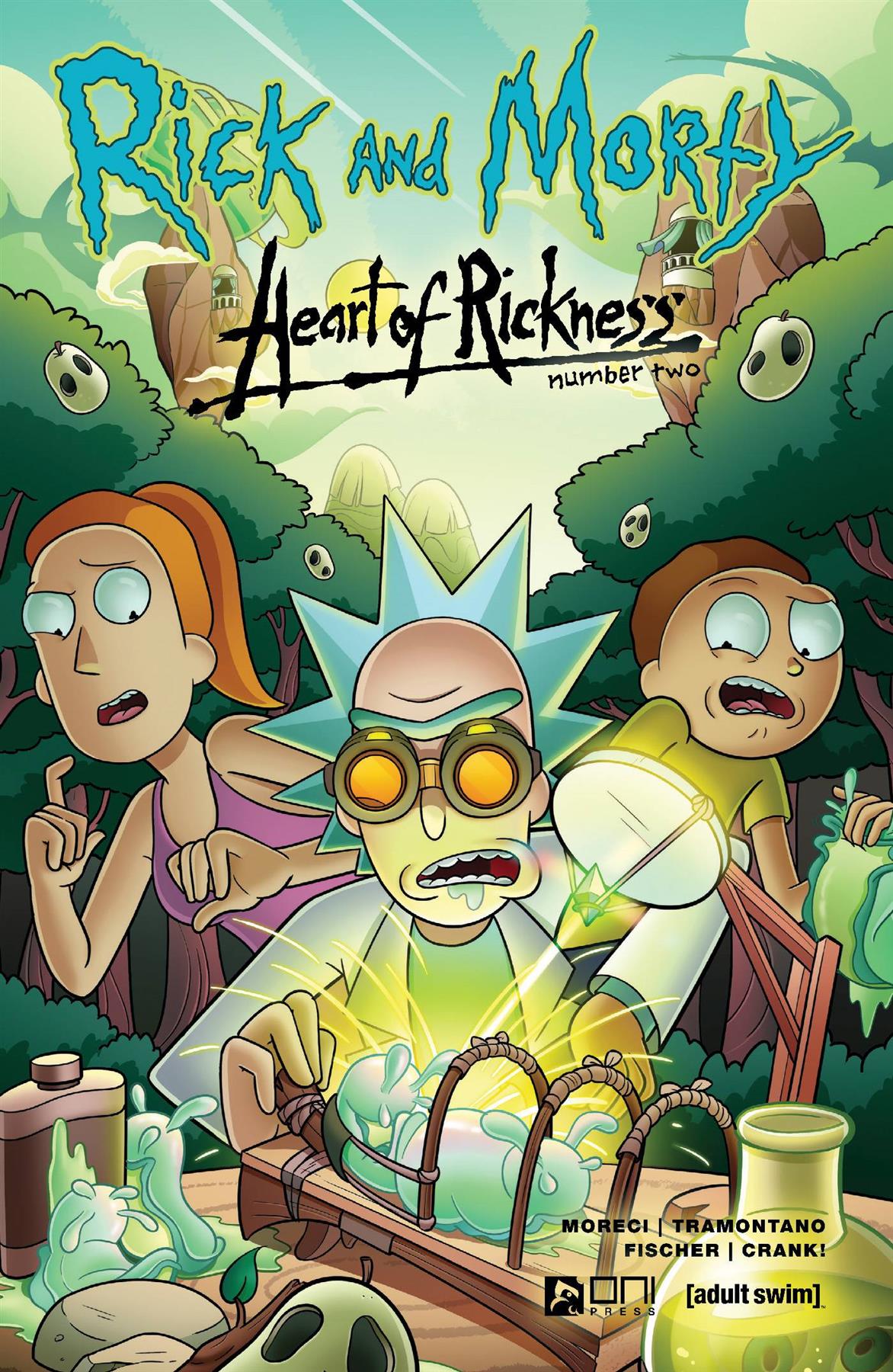Rick And Morty Heart Of Rickness #2 (of 4) Cvr A Blake (mr) Oni Press Inc. Comic Book