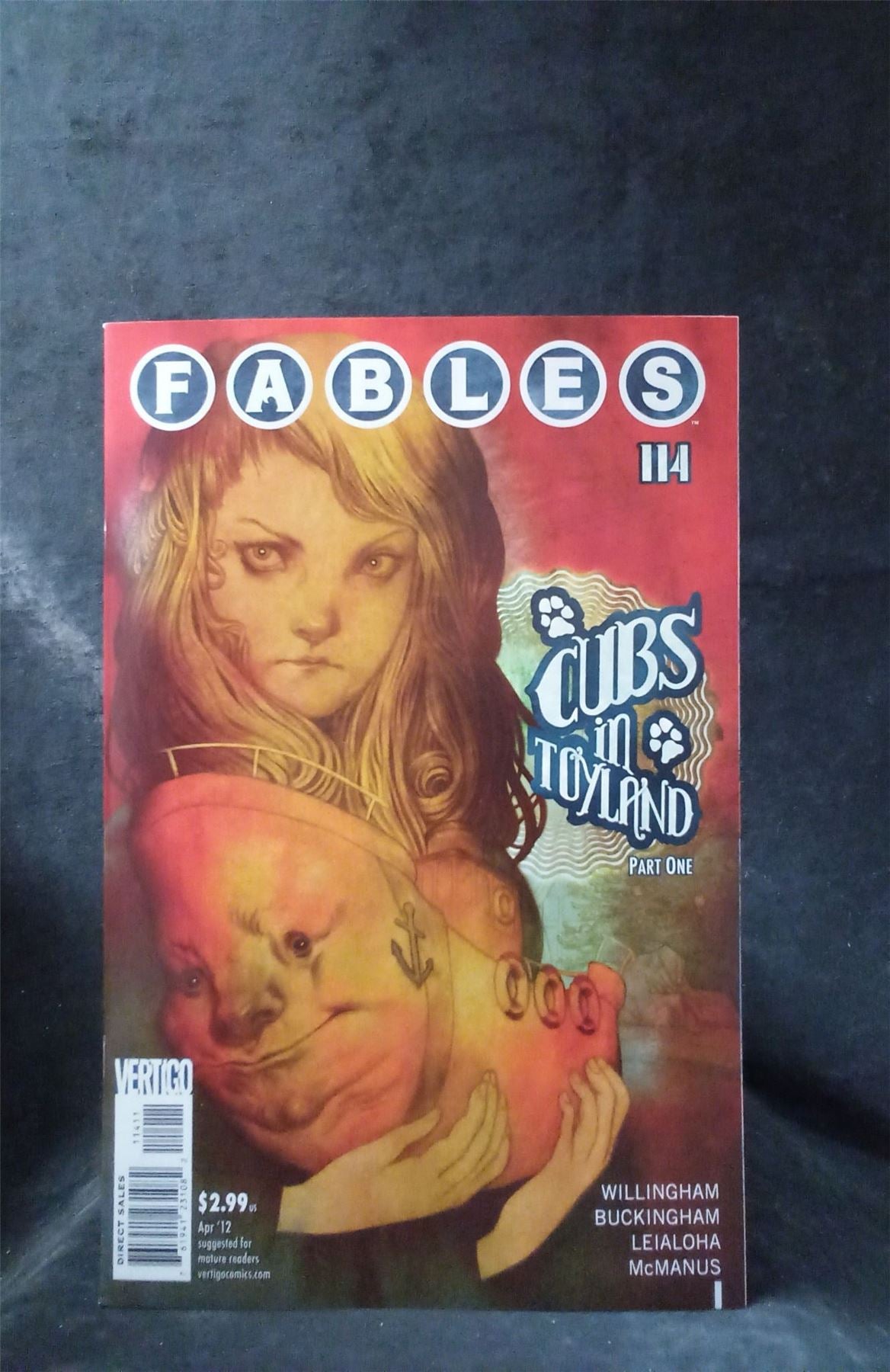 Fables #114 2012 vertigo Comic Book