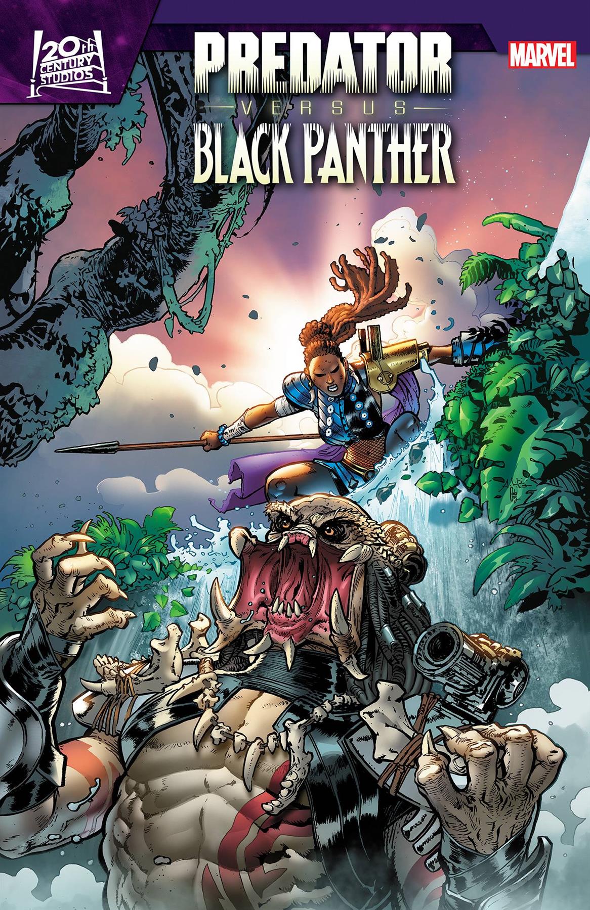 Predator Vs Black Panther #3 Andrei Bressan Var Marvel Prh Comic Book 2024