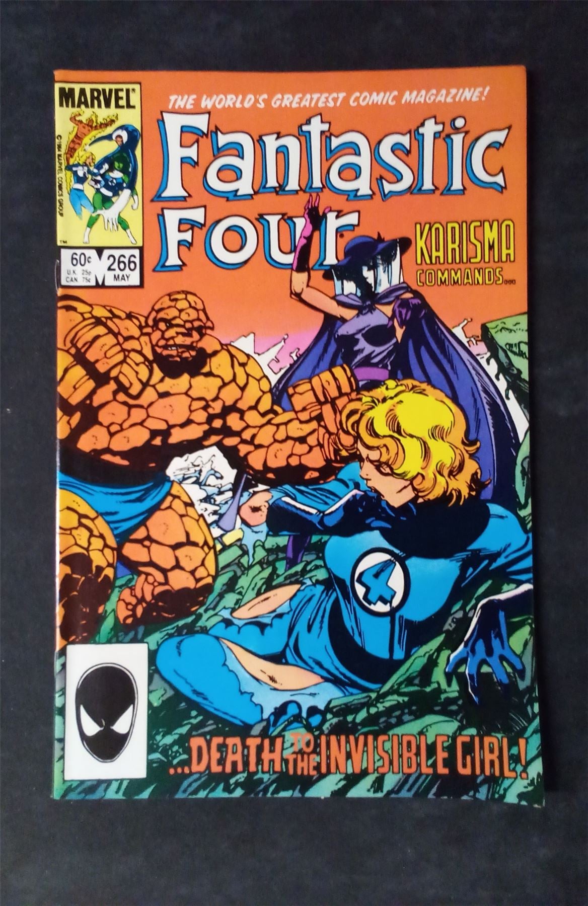 Fantastic Four #266 Direct Edition 1984 marvel Comic Book