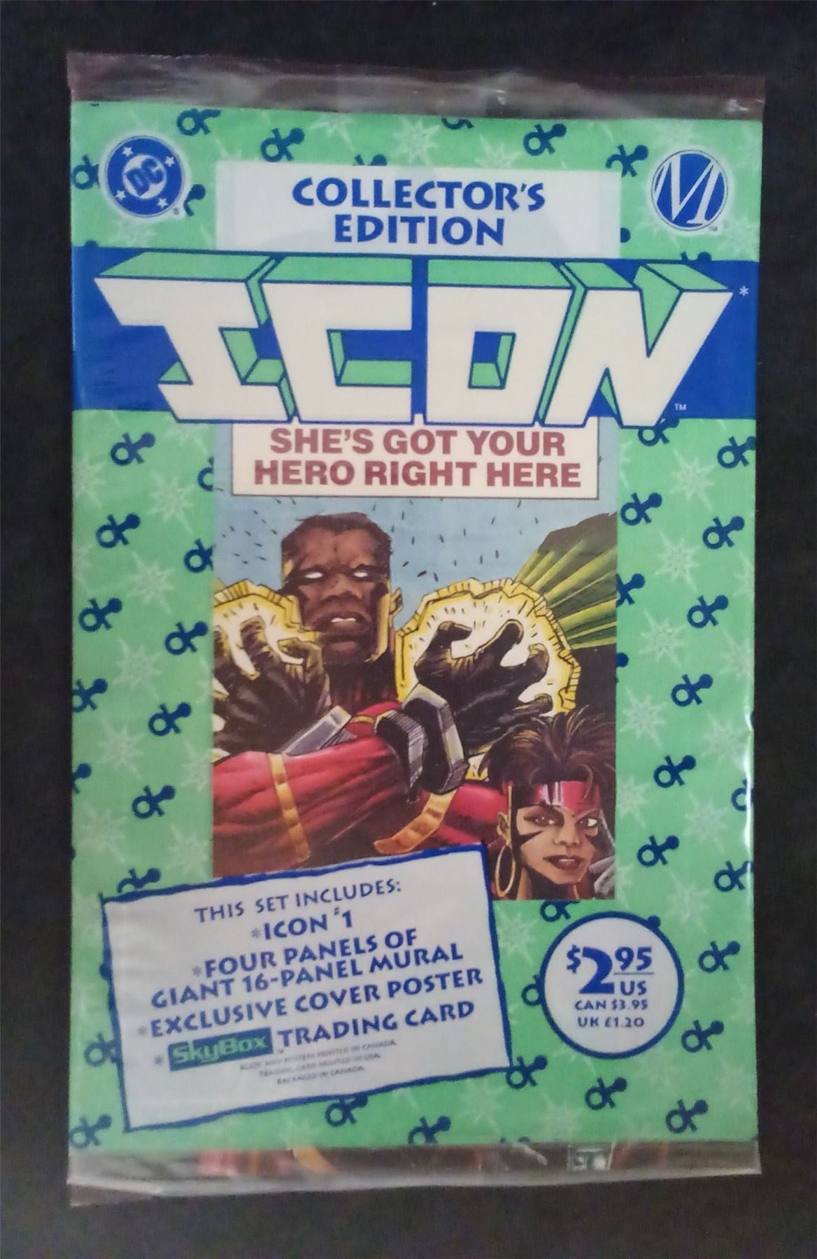 Icon #1 1993 DC Comics Comic Book