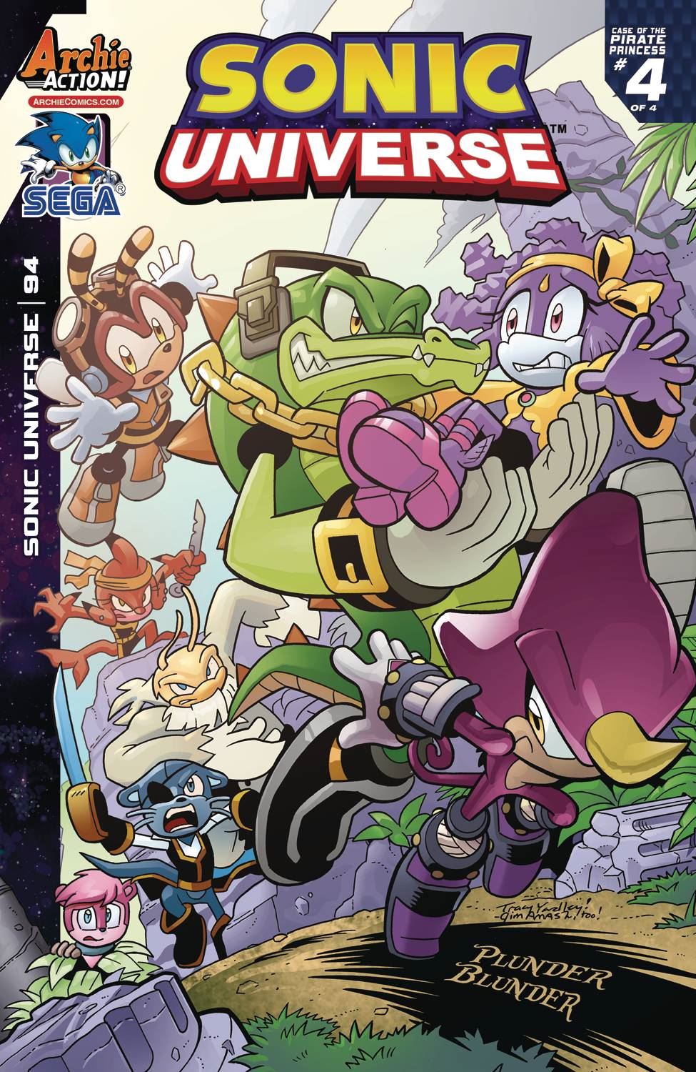 Sonic Universe #94 Cvr A Reg Yardley (Cvr A Reg Yardley) Archie Comic Publications Comic Book