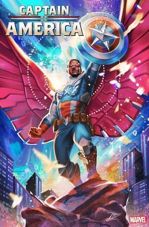 Captain America #6 Mateus Manhanini Black History Month Var (Mateus Manhanini Black History Month Var) Marvel Prh Comic Book 2024