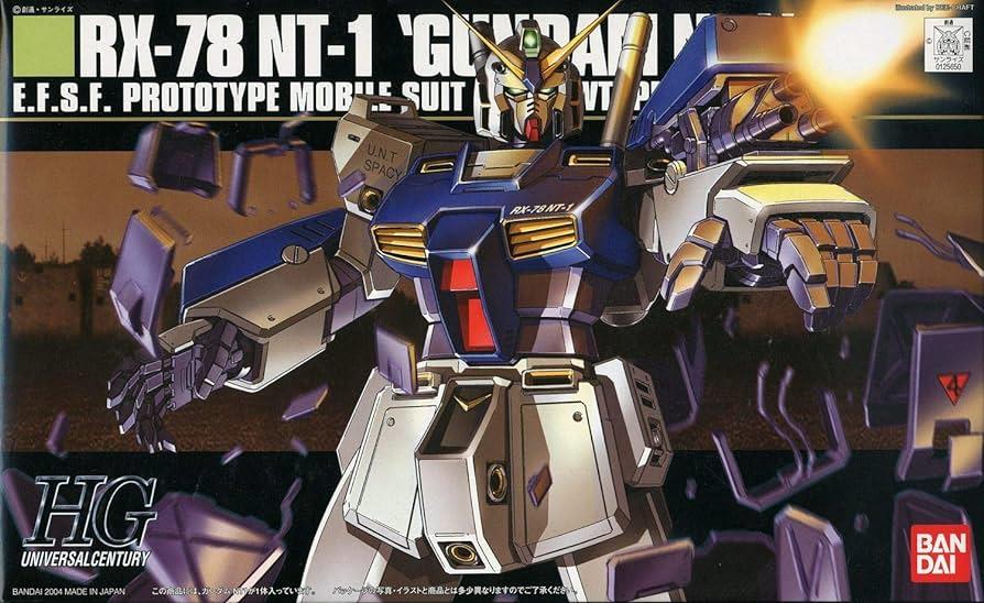 Gundam 0080 47 Rx-78nt-1 Gundam Alex Hguc Mdl Kit