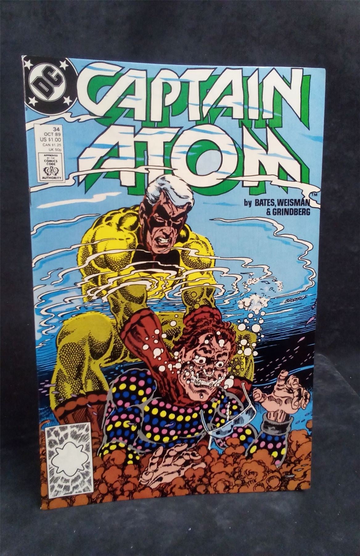 Captain Atom #34 1989 DC Comics Comic Book