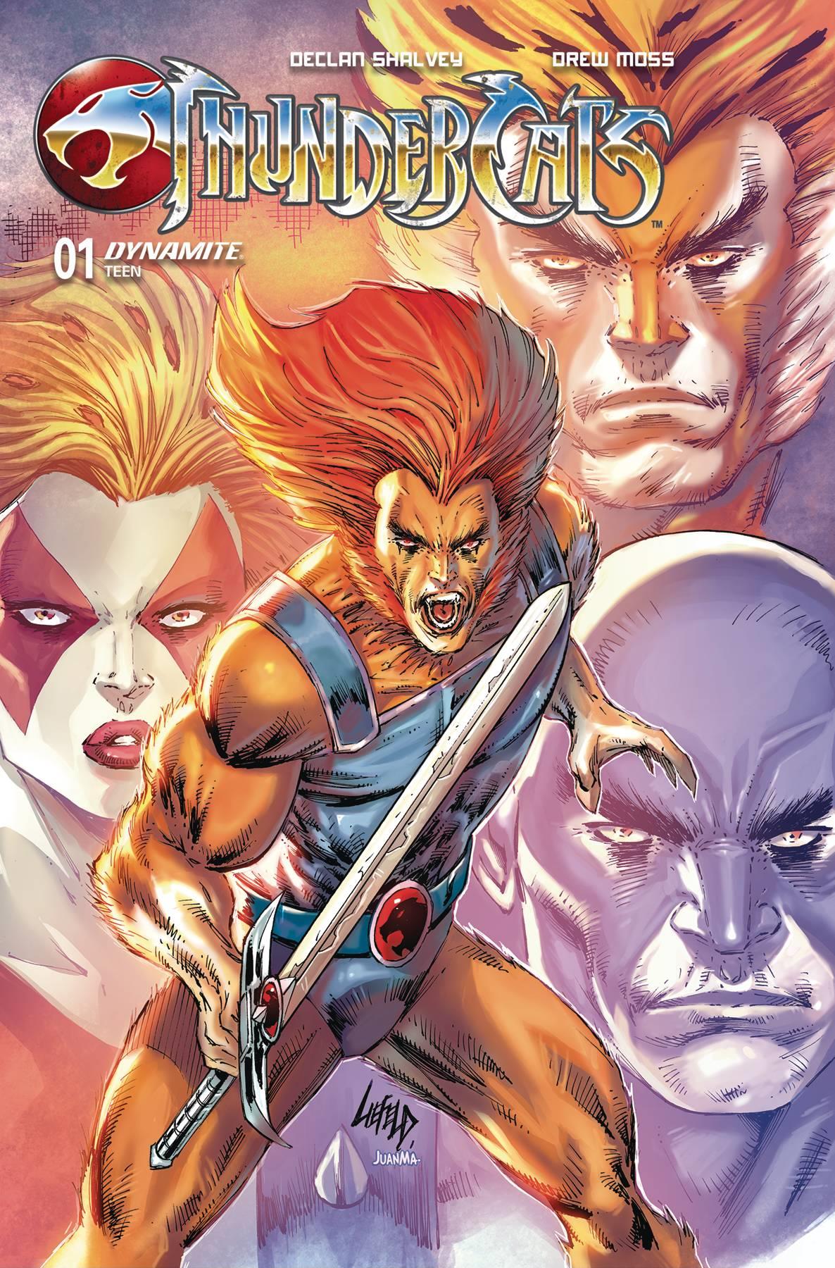 Thundercats #1 Cvr Zc Foc Liefeld Original Dynamite Comic Book
