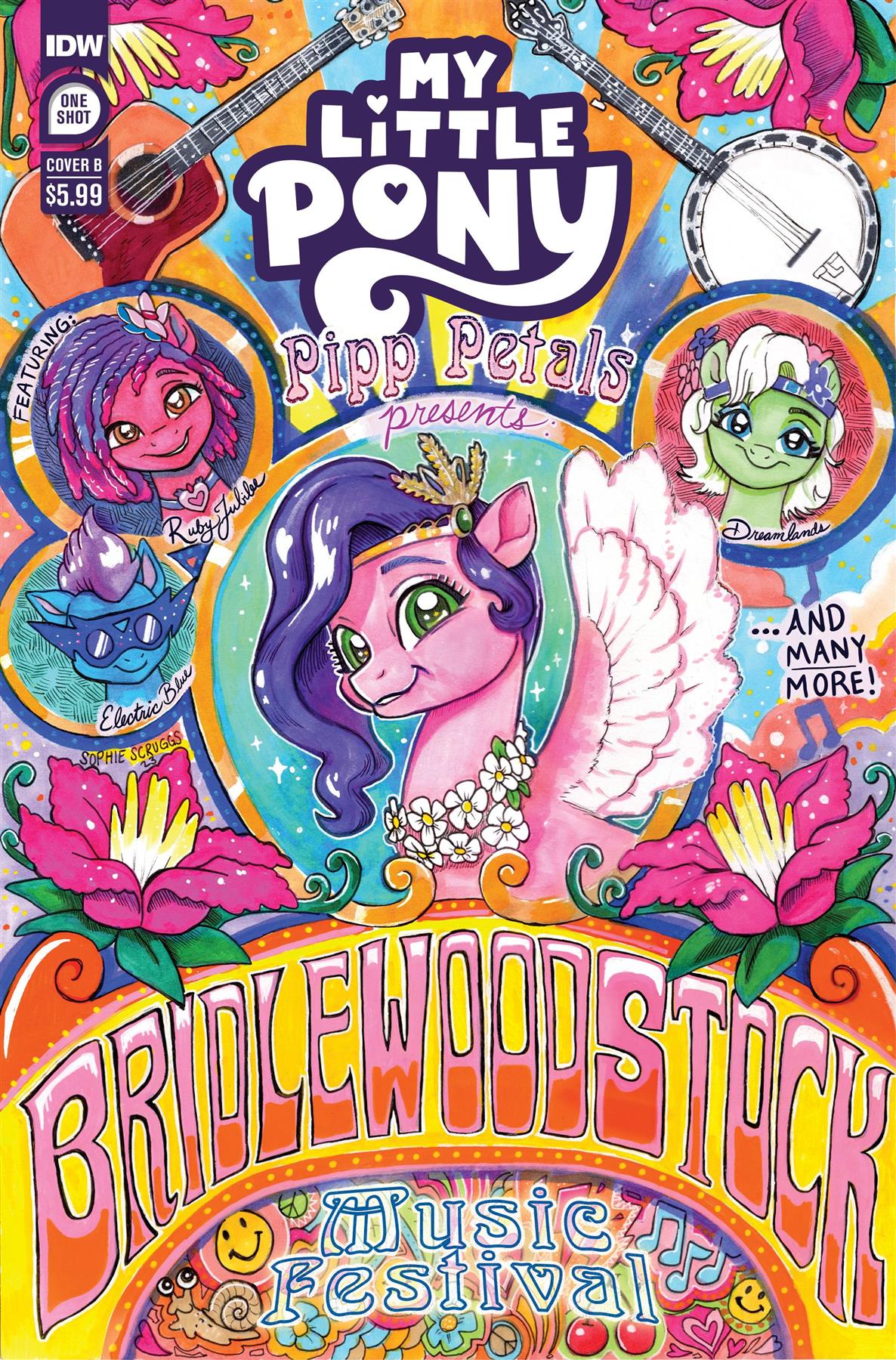My Little Pony Bridlewoodstock #1 Cvr B Scruggs Idw-prh Comic Book