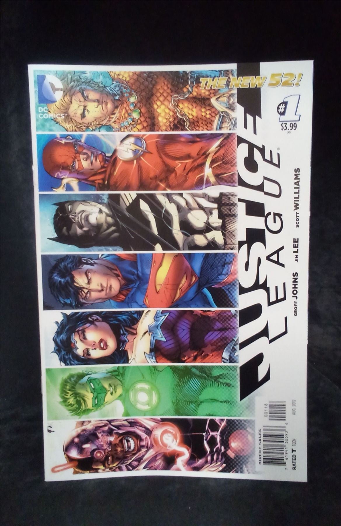 Justice League #1 Eighth Print Cover 2011 DC Comics Comic Book