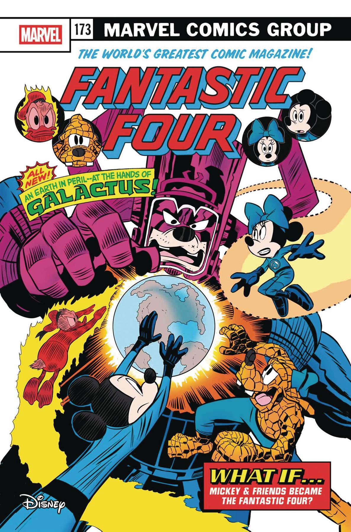 Fantastic Four #31 Sciarrone Disney What If Ff Homage Var Sciarrone Disney What If Ff Homage Var Marvel Prh Comic Book 2025