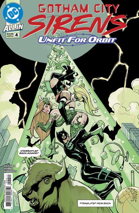 Gotham City Sirens Unfit For Orbit #4 (of 5) Cvr A Terry Dodson & Rachel Dodson DC Comics Comic Book