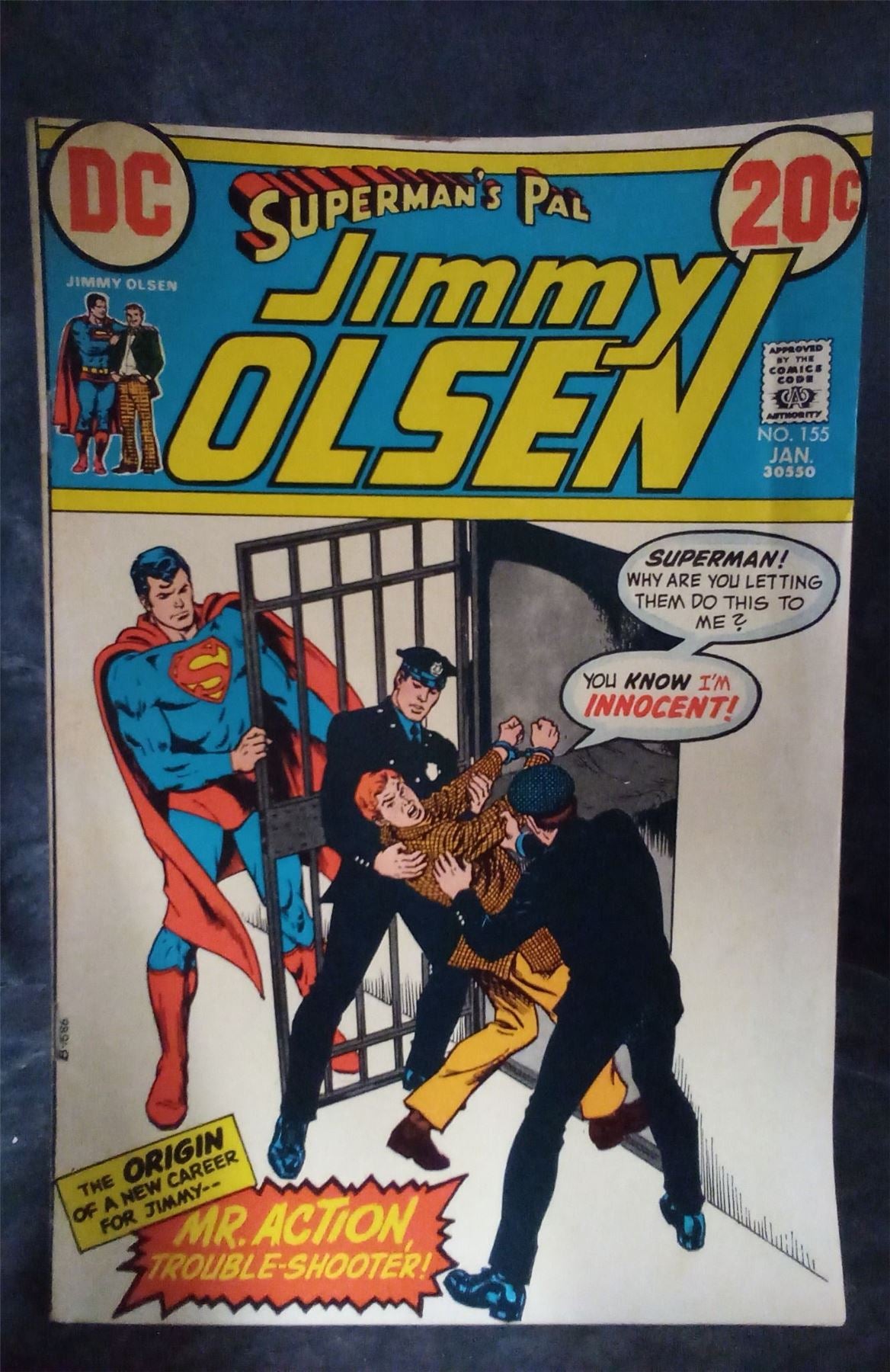 Superman's Pal, Jimmy Olsen #155 1973 DC Comics Comic Book