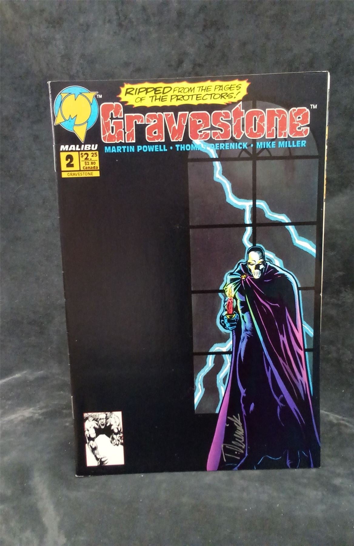 Gravestone #2 1993 malibu Comic Book