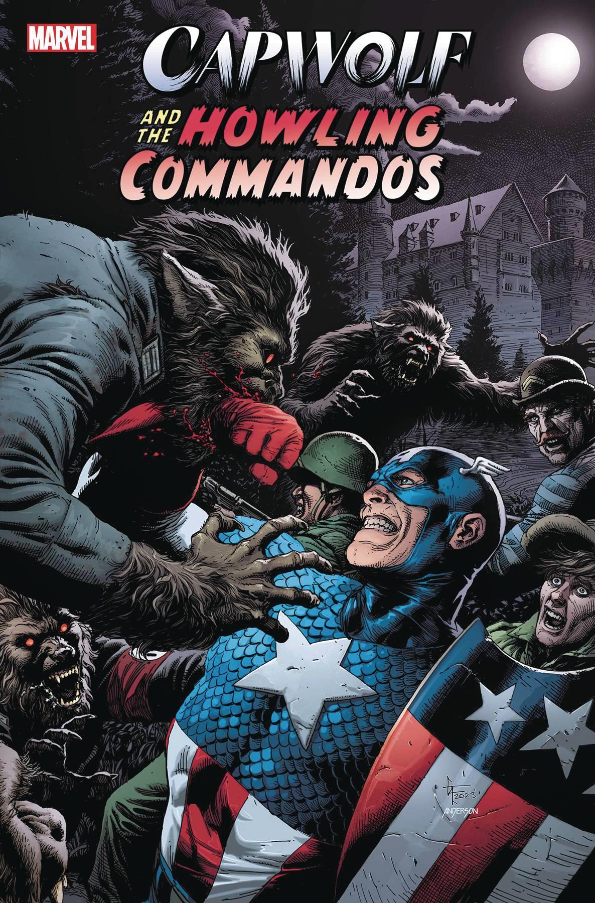 Capwolf Howling Commandos #1 Gary Frank Var (Gary Frank Var) Marvel Prh Comic Book 2023