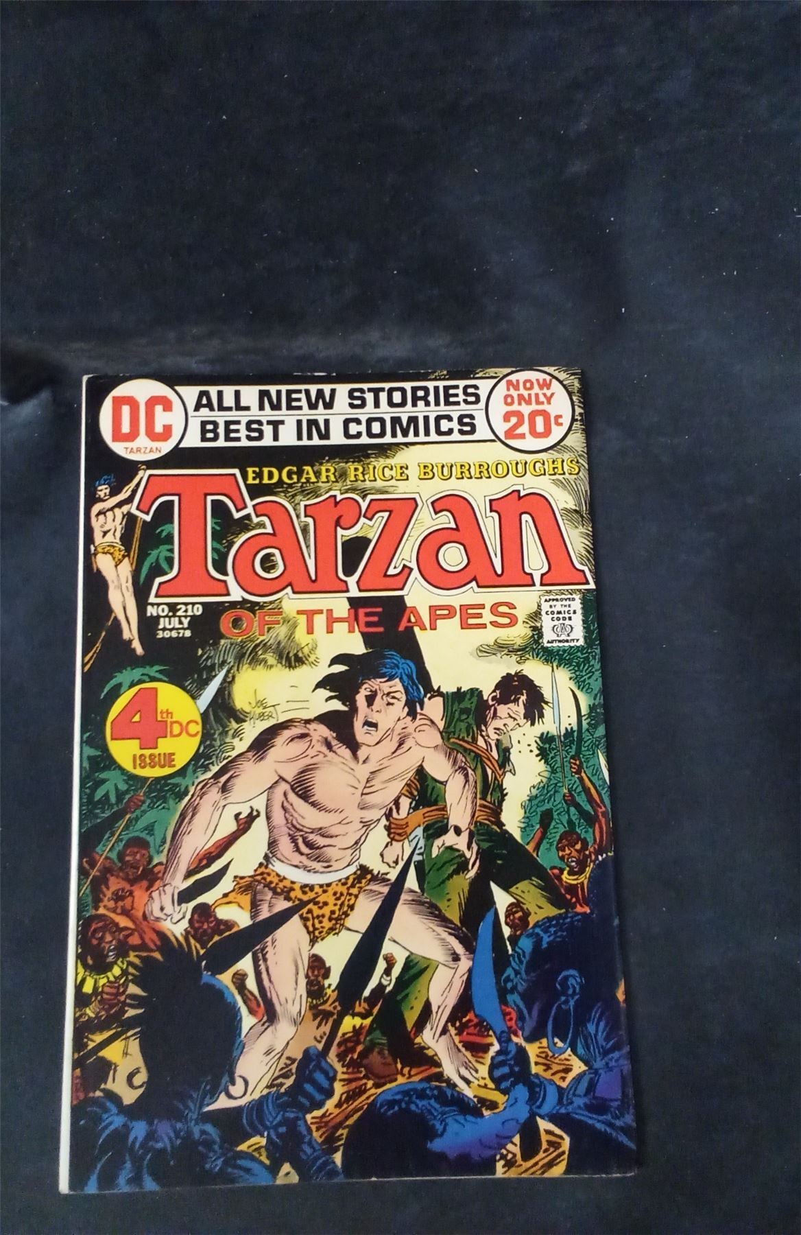 Tarzan #4 DC Comics Comic Book dc-comics Comic Book