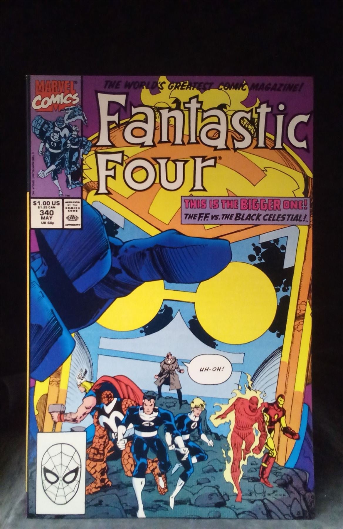 Fantastic Four #340 1990 Marvel Comics Comic Book