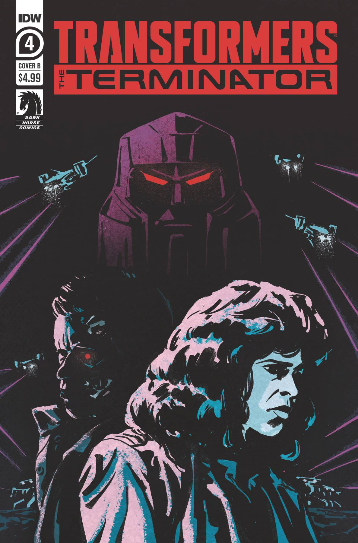 Transformers Vs Terminator #4 (Cvr A Fullerton) Idw Publishing Comic Book 2020