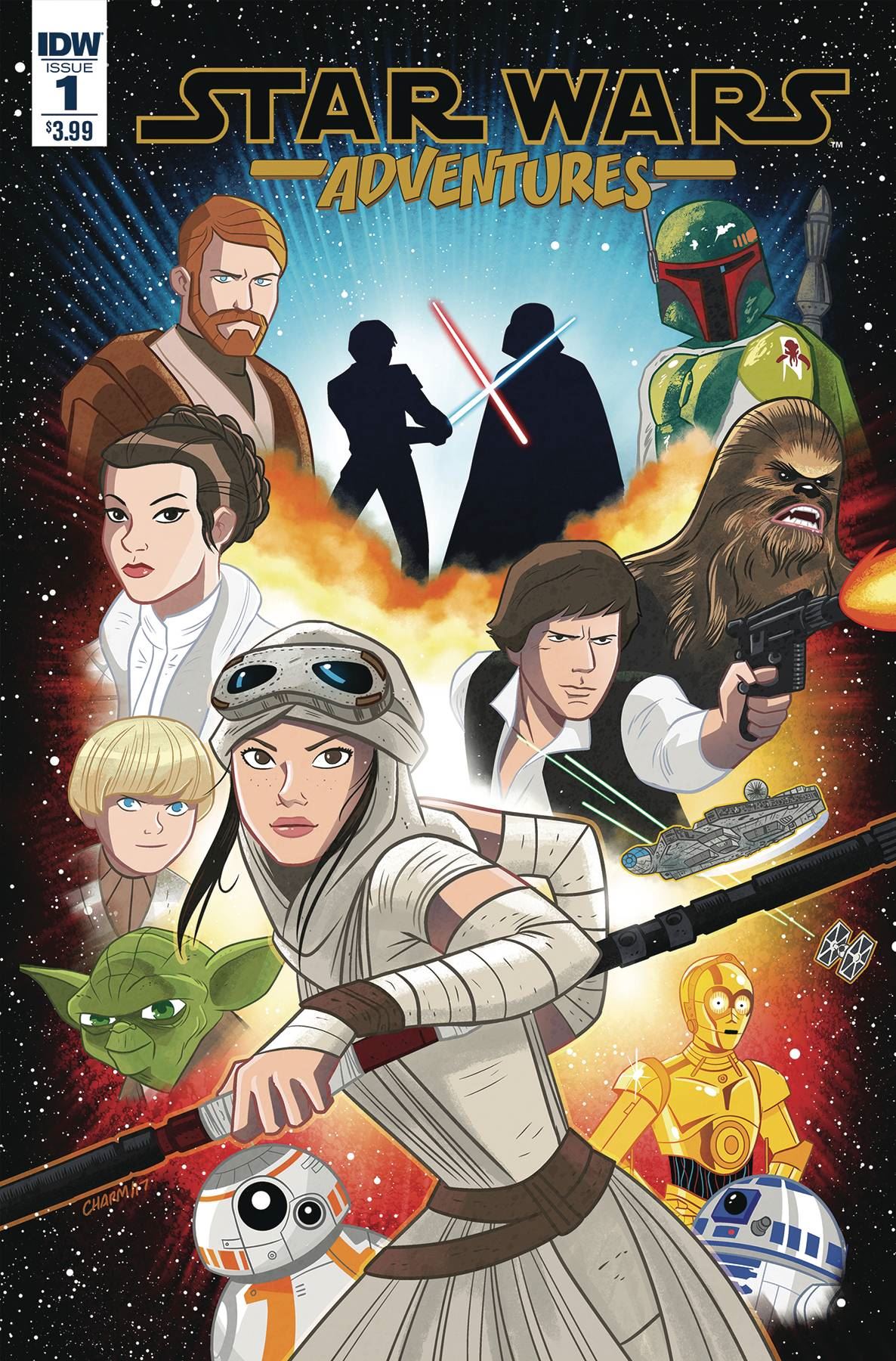 Star Wars Adventures #1 (Cvr A Charm) Idw Publishing Comic Book