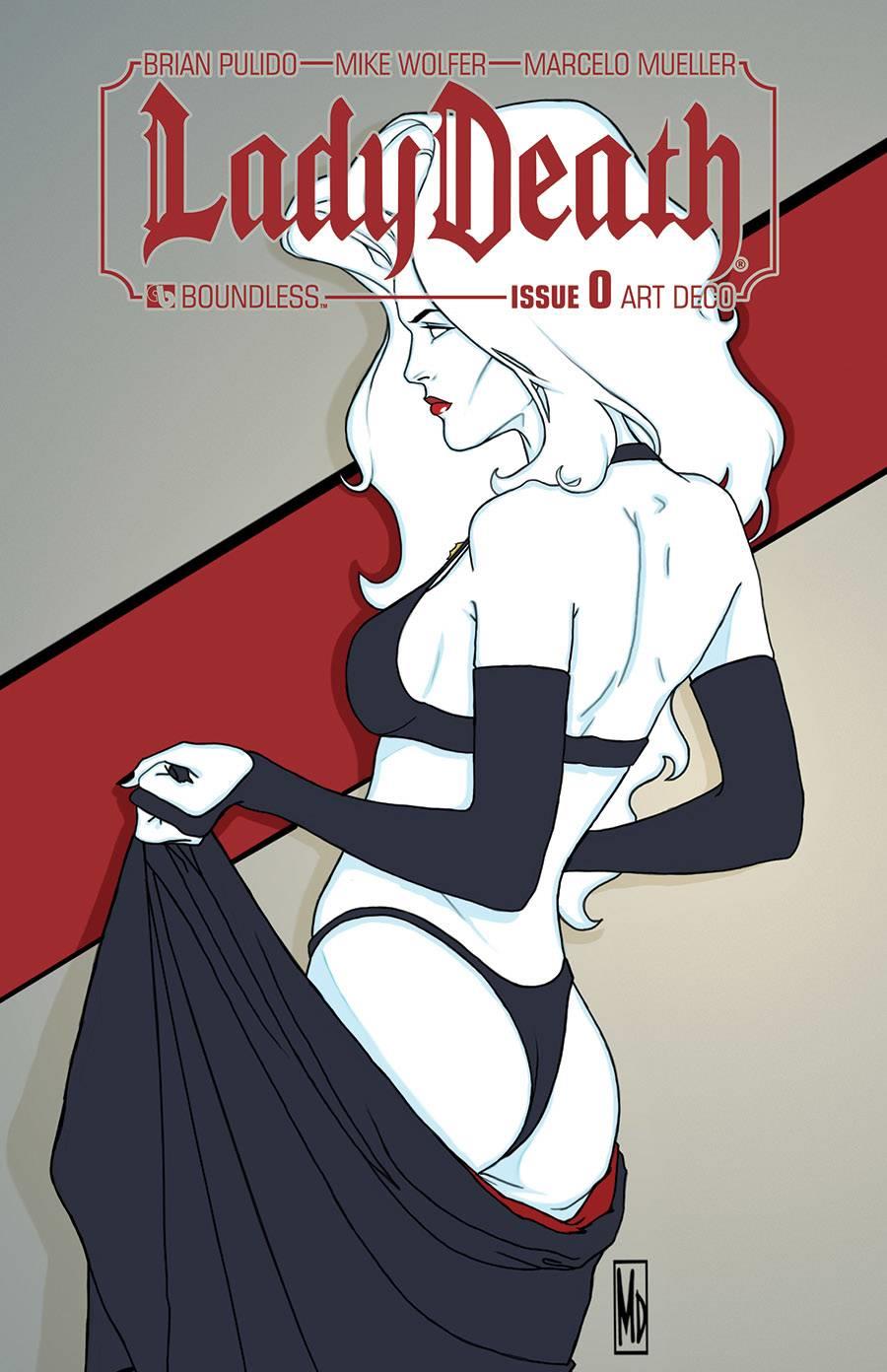 Lady Death (2010) Art Deco A Bag Set (5ct) (mr) (c: 0-1-2) Boundless Comics Comic Book