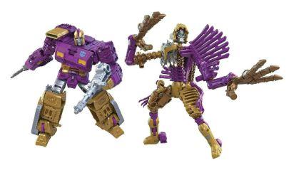 Transformers Wreck 'N Rule Comic Universe Collectible Impactor & Spindle Action Figures