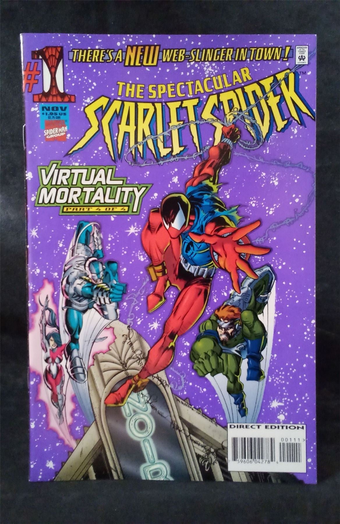 The Spectacular Scarlet Spider #1 1995 Marvel Comics Comic Book