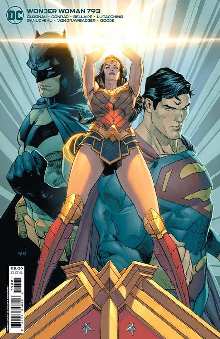 Wonder Woman #793 Cvr B Clay Mann Card Stock Var (kal-el Returns Tie-in) DC Comics Comic Book
