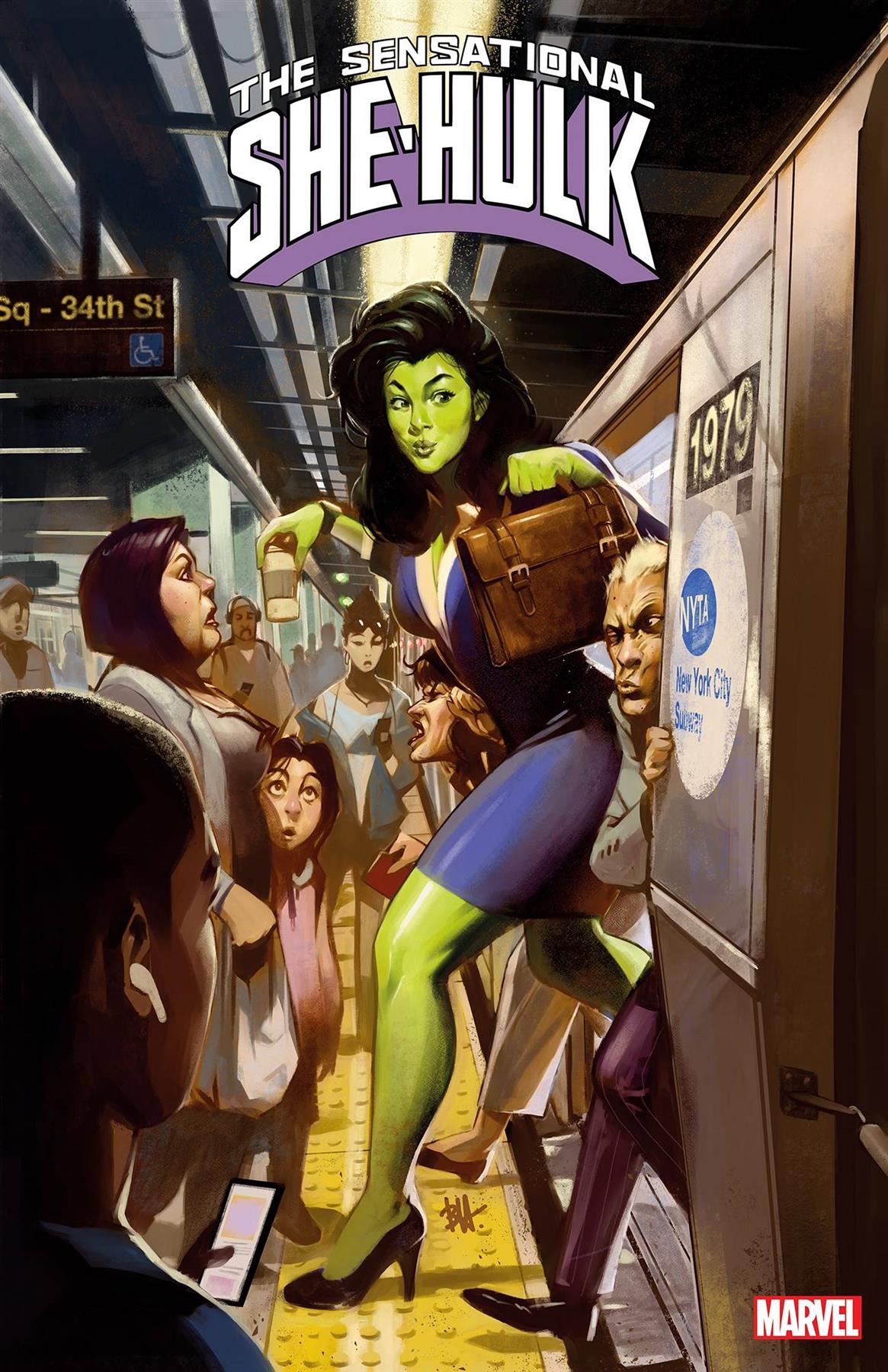 Sensational She-hulk #6 Ben Harvey Var (Ben Harvey Var) Marvel Prh Comic Book 2024