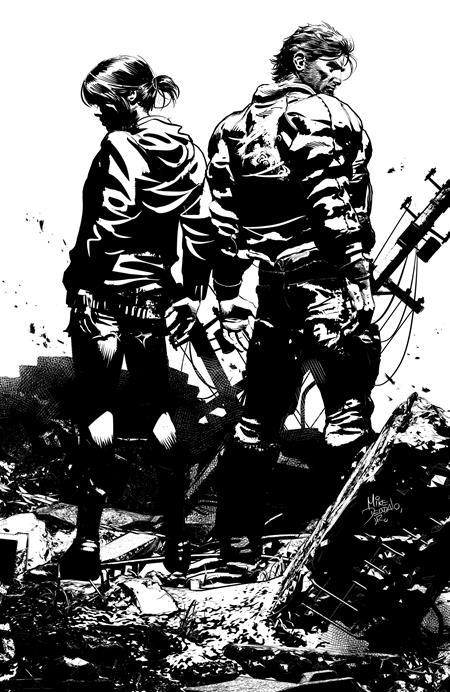 U & I #1 (of 6) Cvr D Inc 1:15 Mike Deodato Jr B&w Var AWA Studios Comic Book