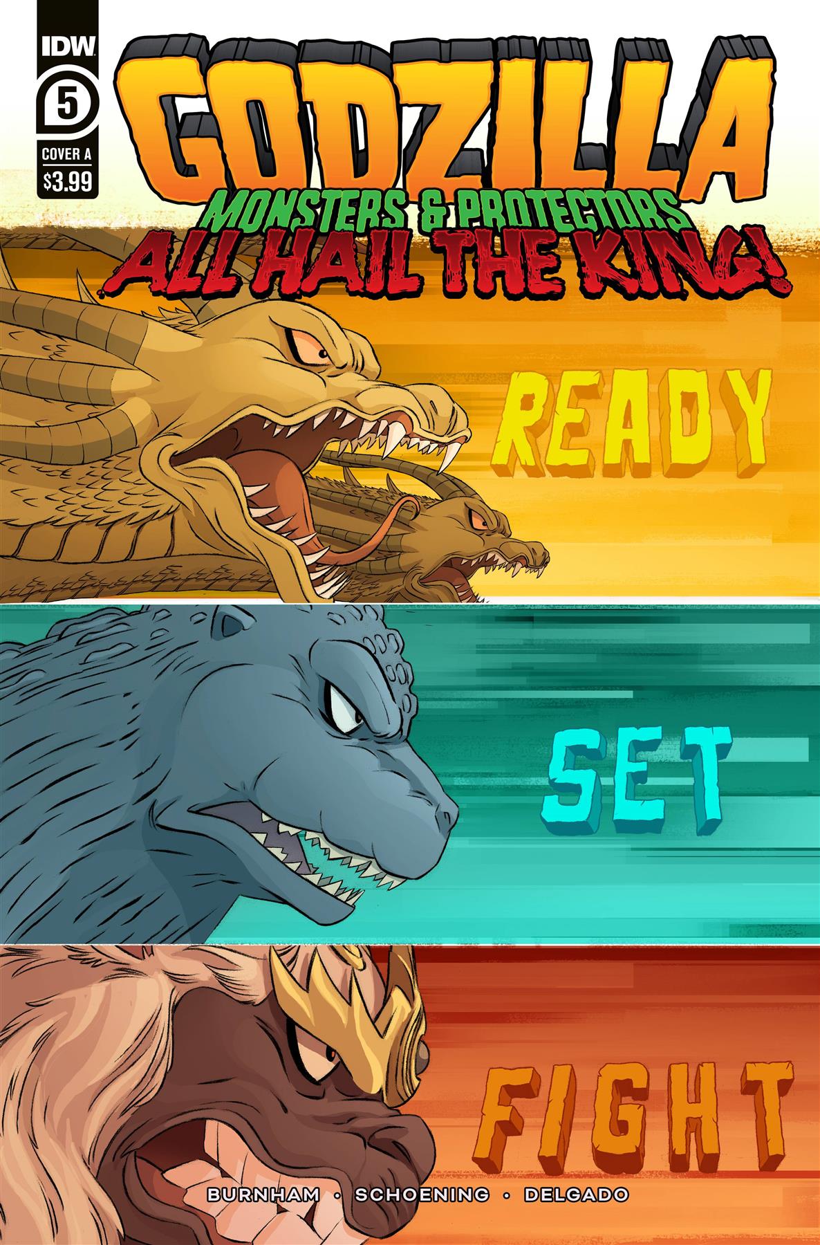 Godzilla Monsters & Protectors All Hail King #5 Cvr A Idw Publishing Comic Book