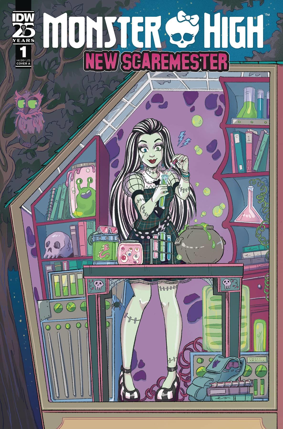 Monster High New Scaremester #1 Cvr A Jovellanos Idw-prh Comic Book