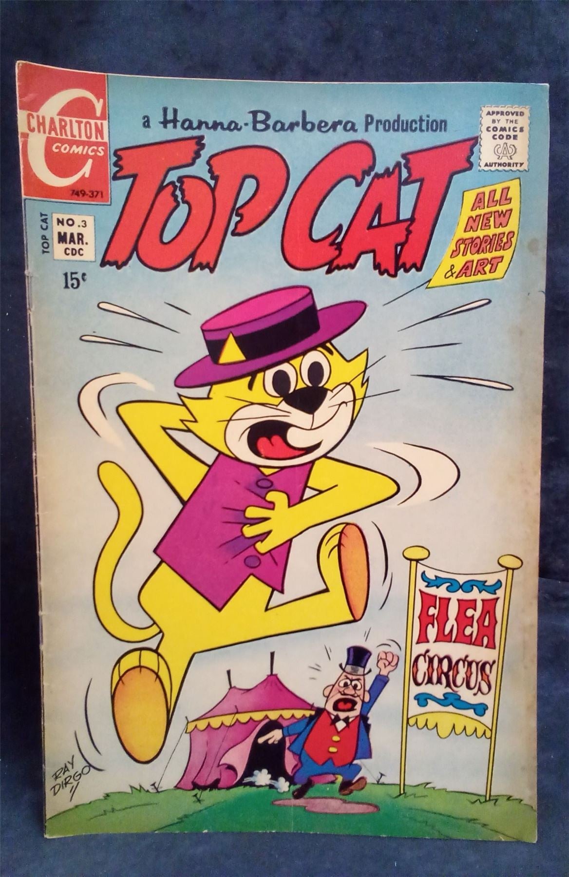 Top Cat #3 1971 Charlton Comic Book