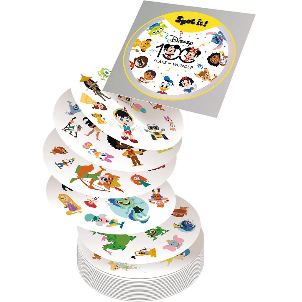 Spot It Disney 100th Anniversary Board Game by Zygomatic