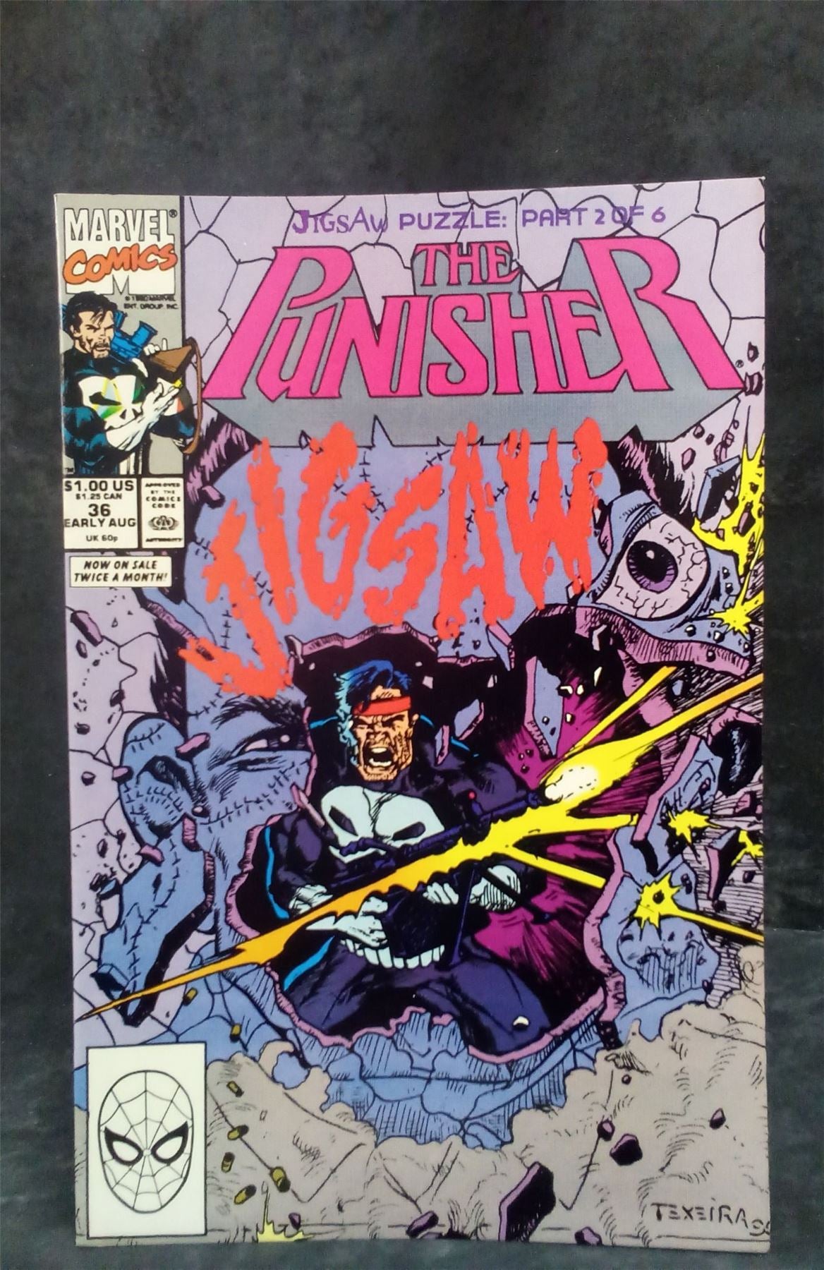 The Punisher #36 1990 Marvel Comics Comic Book