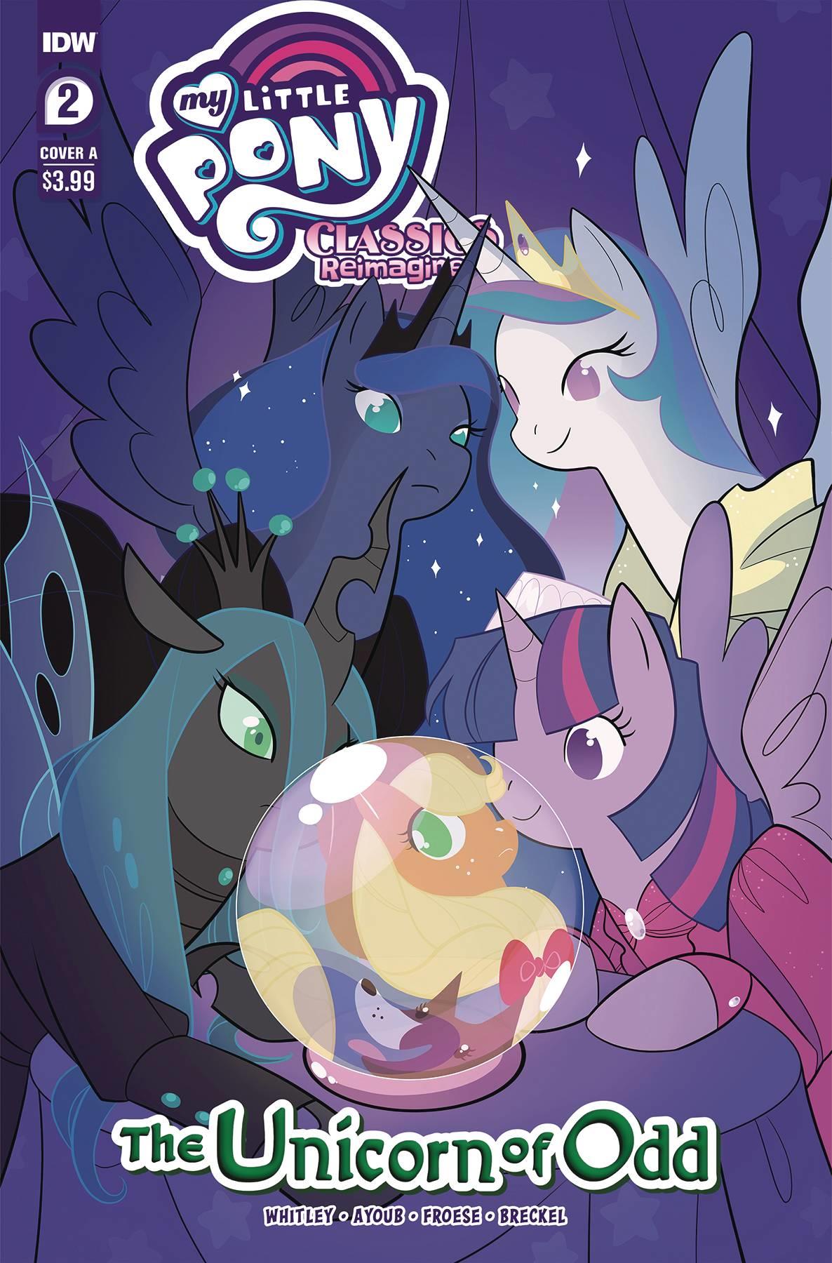 Mlp Classics Reimagined Unicorn Of Odd #2 Cvr A Ayoub Idw-prh Comic Book