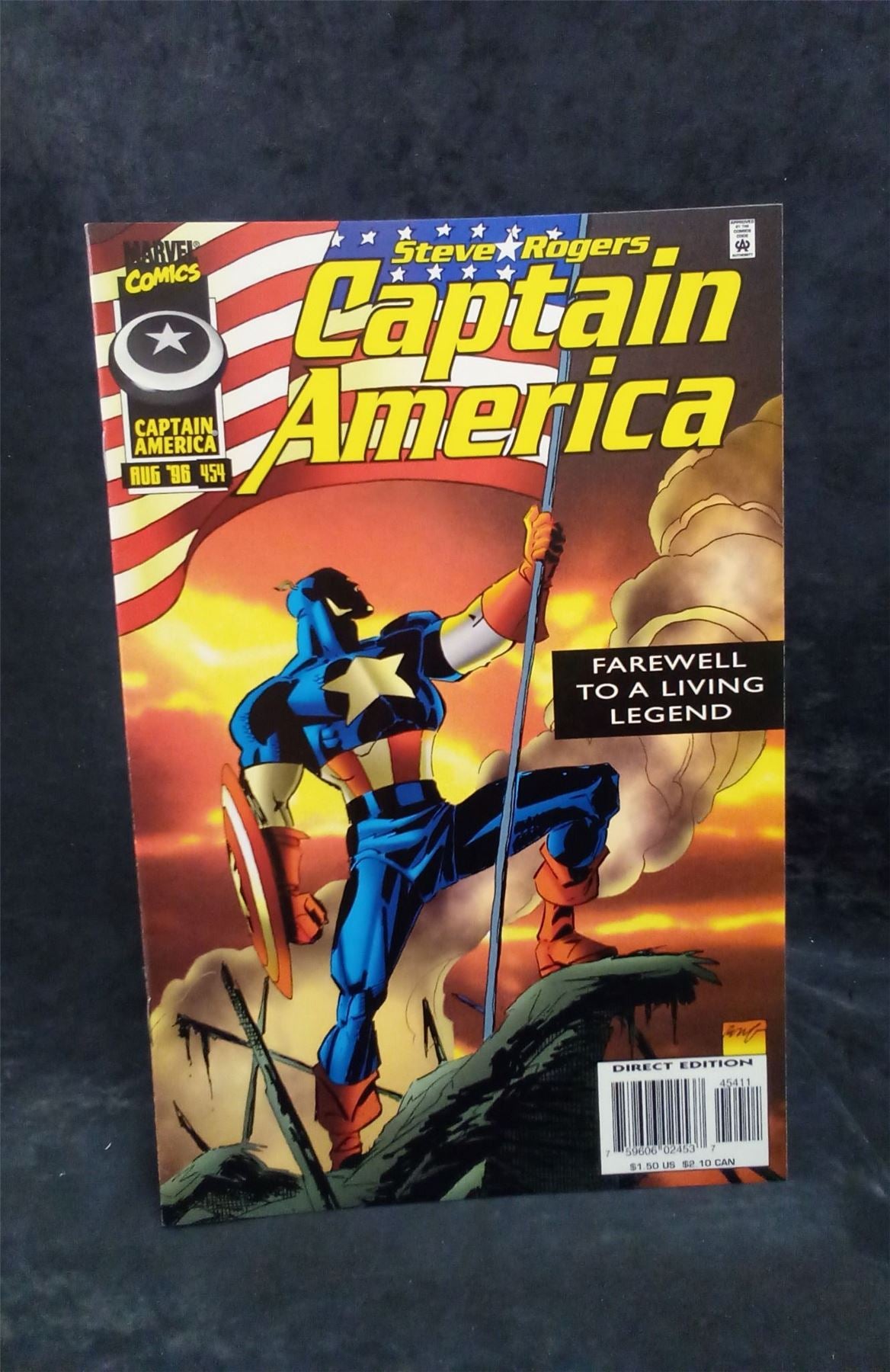 Captain America #454 1996 Marvel Comics Comic Book