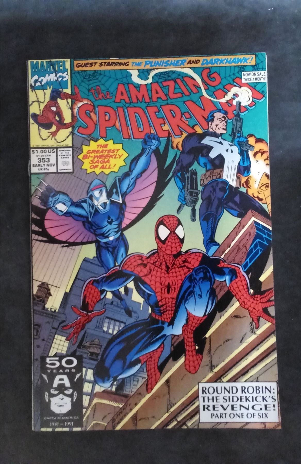 The Amazing Spider-Man #353 1991 marvel Comic Book